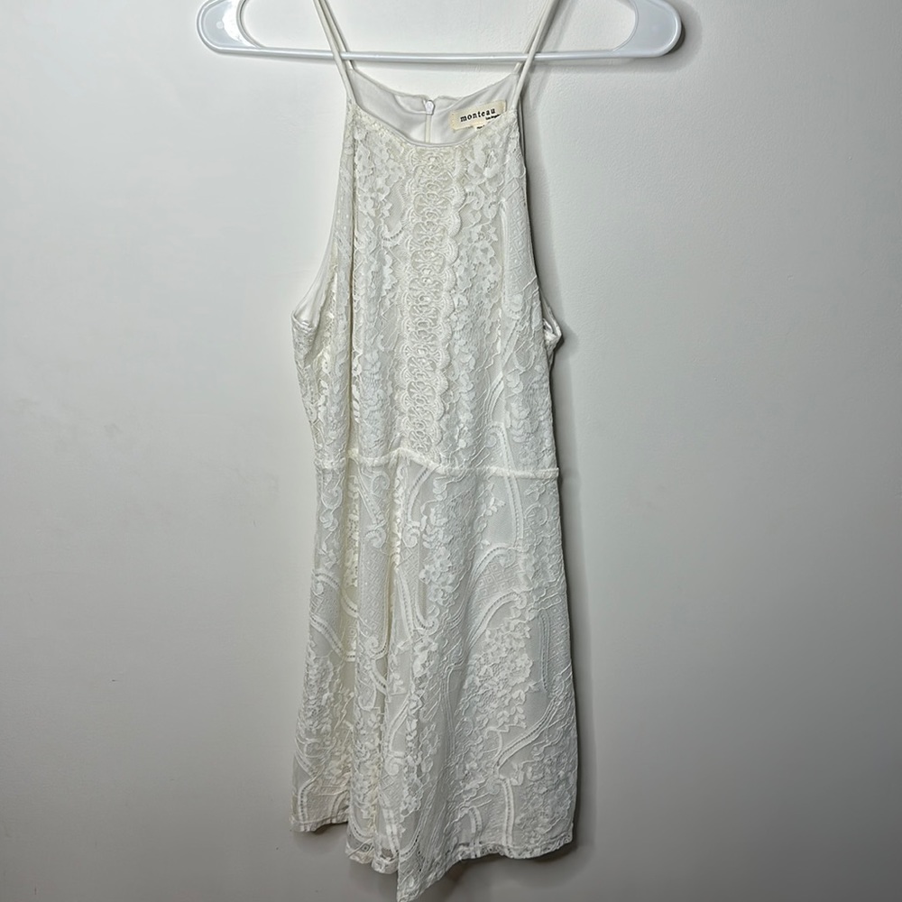 NWOT WHITE LACE DRESS